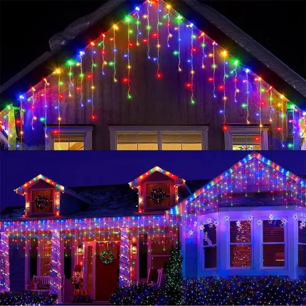 LED sijalice 3m šarene za svetlosne praznične ukrase
