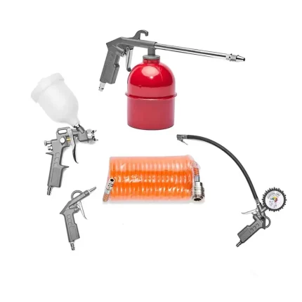 pneumatski set alata profesionalni alat pištolj za pumpanje i izduvavanje guma pištolj za farbanje
