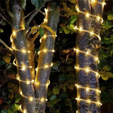 fleksibilno LED crevo 10m žute boje za praznične dekoracije