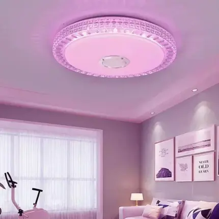 Plafonjera sa RGB LED osvetljenjem i zvučnikom 36W