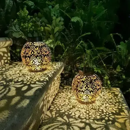 dekorativna solarna lampa svetlosni efekti