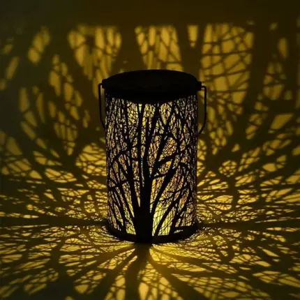 solarna lampa svetlosna senka