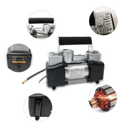 auto kompresor 12v praktican za putovanja i hitne situacije