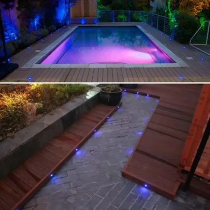 led lampa 3w rgb za enterijer i dvoriste