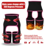 pojas za mrsavljenje 3u1 sa podrskom za ledja