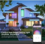 smart wifi plafonjera sa rgb led osvetljenjem