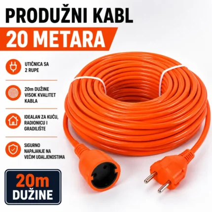 produžni kabal 20m