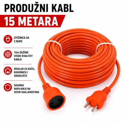 siguran produzni kabl 15m za kucu_ adionicu i dvoriste