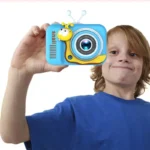 Plavi dečiji fotoaparat