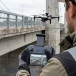 Dron sa monitorom